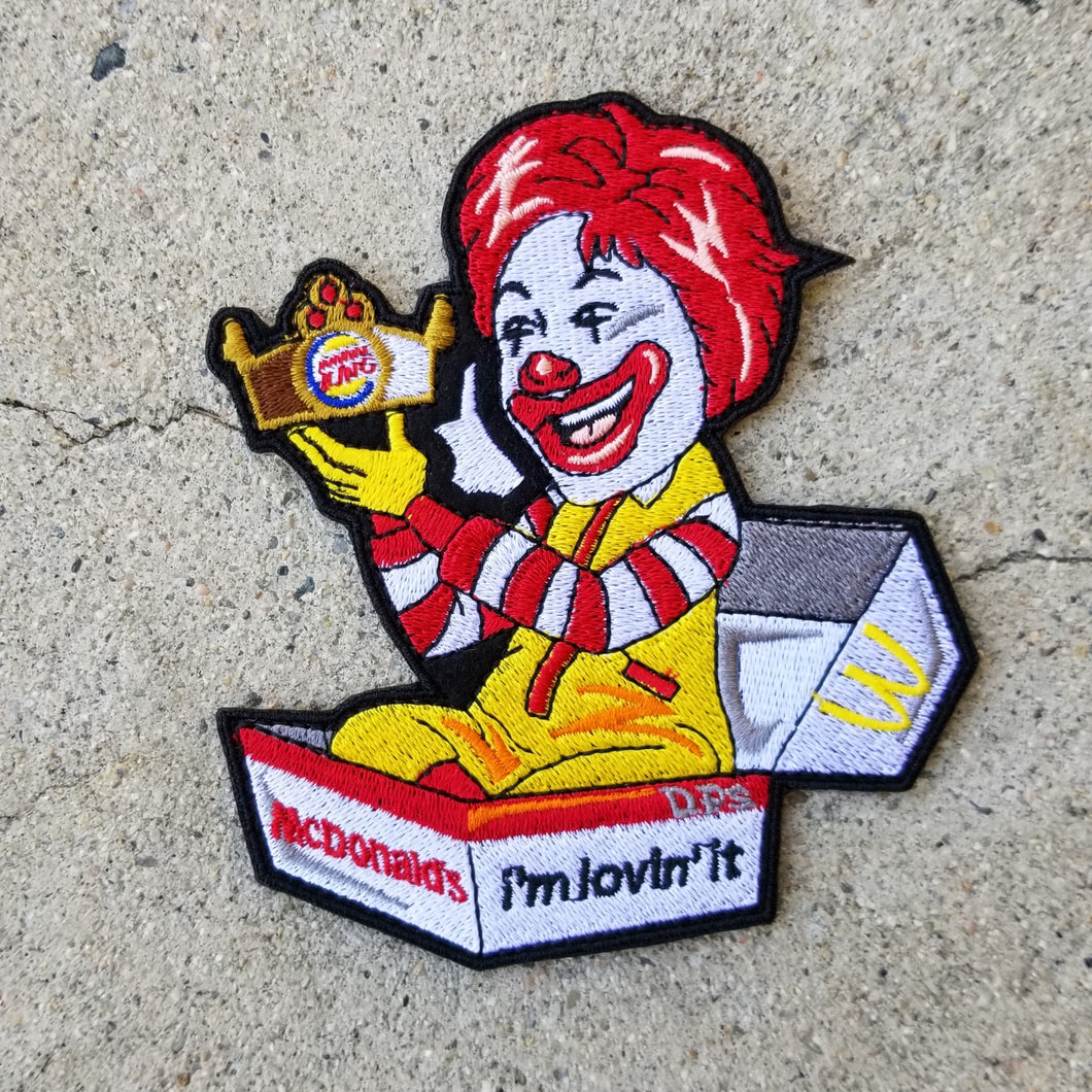 Ronald Bad Food Patch