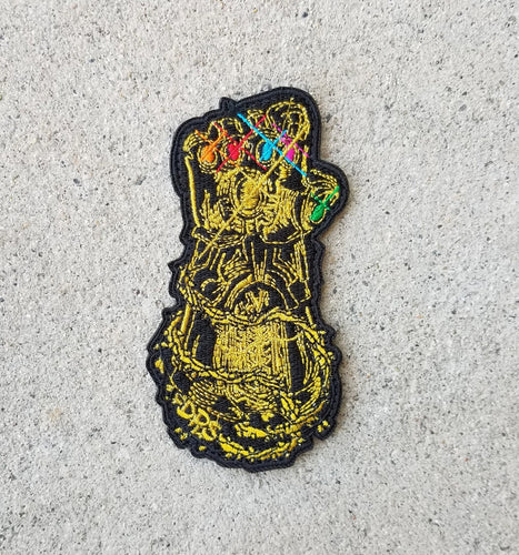 Thanos Metallic Gold Patch