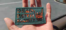 Dead Patch Society October Laser Cut Patch