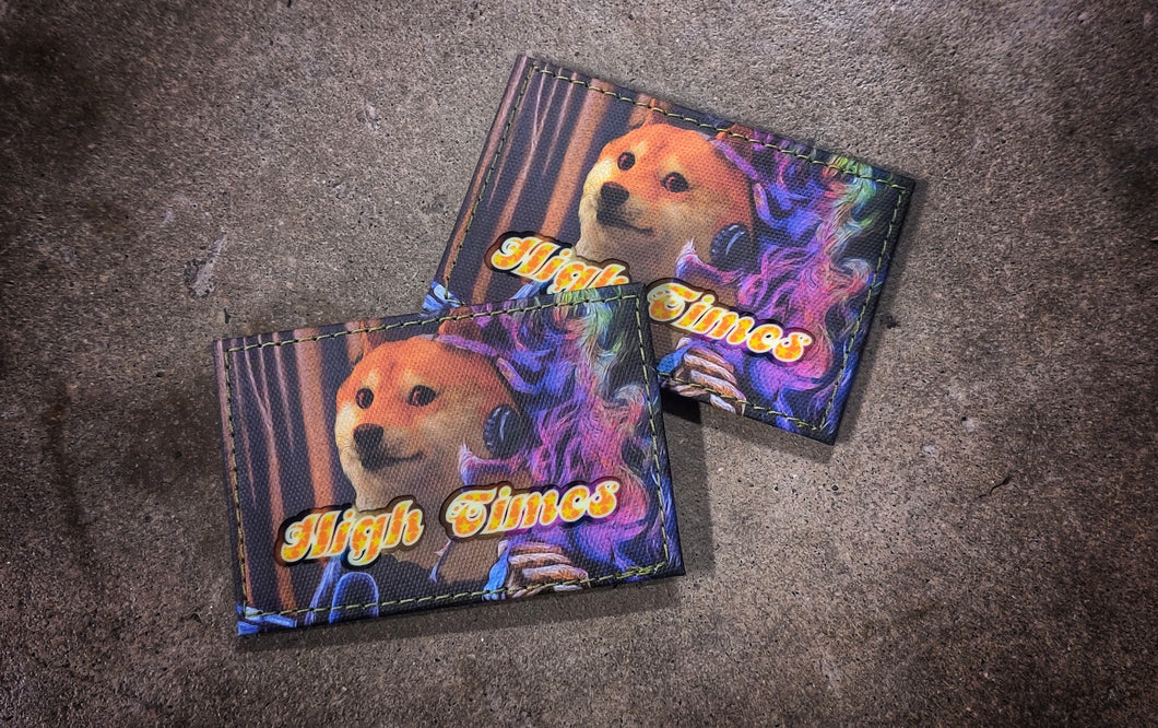 Doge/Musk High Times Laser Cut Patches